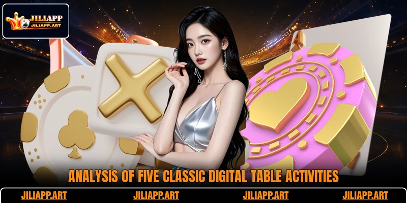 Analysis of five classic digital table activities