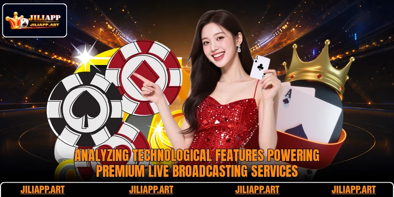 Analyzing technological features powering premium live broadcasting services