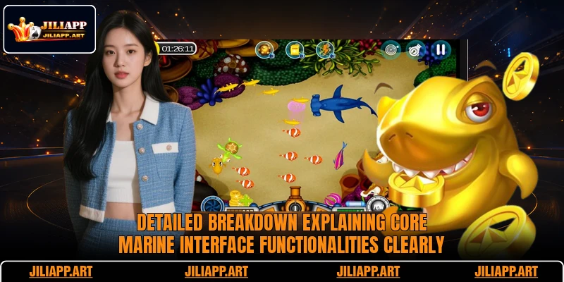 Detailed breakdown explaining core marine interface functionalities clearly