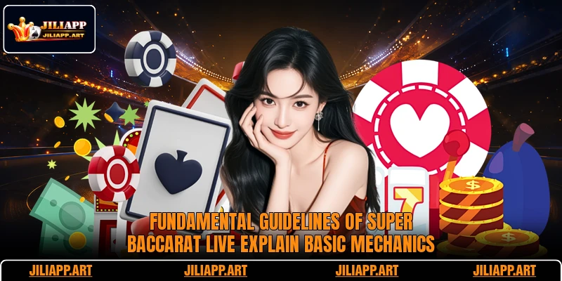 Fundamental guidelines of Super Baccarat Live explain basic mechanics