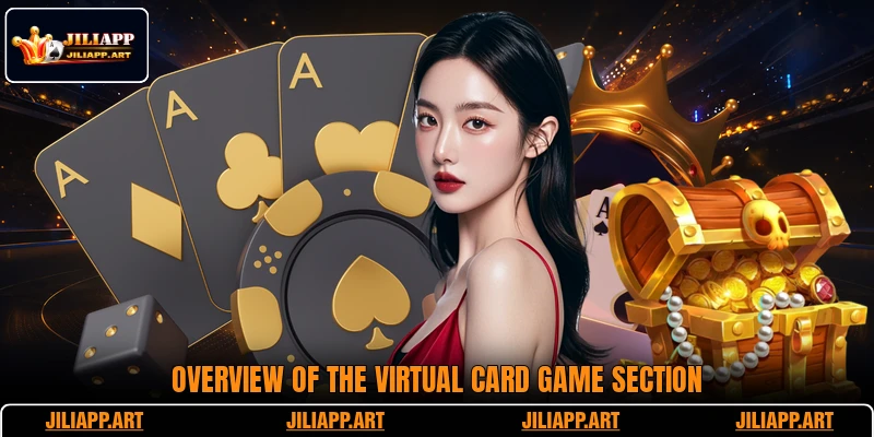 Overview of the virtual card game section