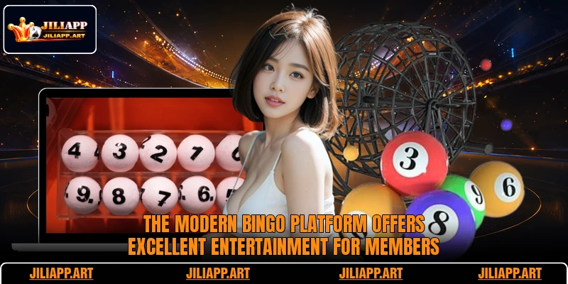 The modern bingo platform offers excellent entertainment for members