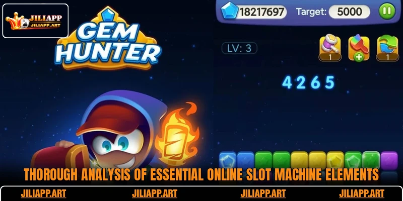 Thorough analysis of essential online slot machine elements